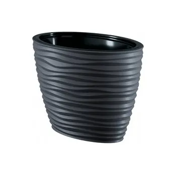 Obal na květináč Obal na květník SAHARA ELIPSA plastový 60x40cm (cs)