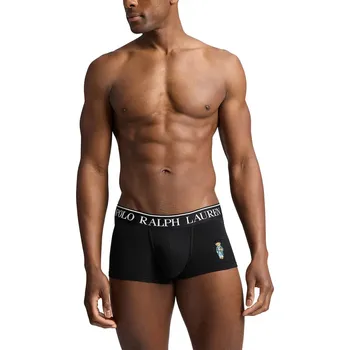 Pánské spodní prádlo Bavlněné boxerky Polo Ralph Lauren 714966106 černá 99X, vel. M