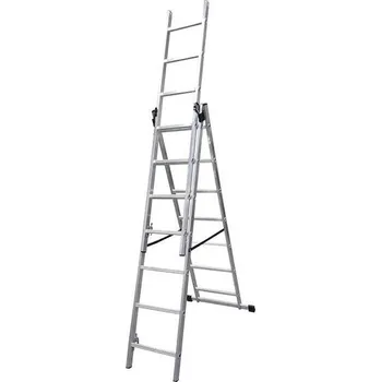 Žebřík Strend Pro 251067 Žebřík Strend Pro DW 3x7, Alu, EN 131 max. 4,23 m