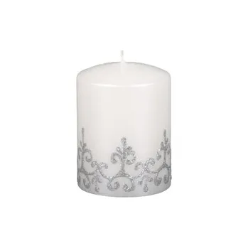 Svíčka Svíčka TIFFANY VÁLEC vánoční d7x10cm