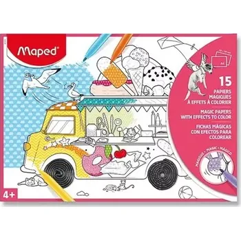 omalovánky MAPED Magické omalovánky růžová (0144/9831214)