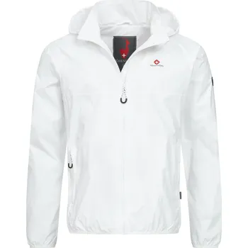 Pánská větrovka HÖHENHORN Stylová pánská větrovka do deště HOHENHORN Rigi Barva: Bílá, Velikost: 5XL