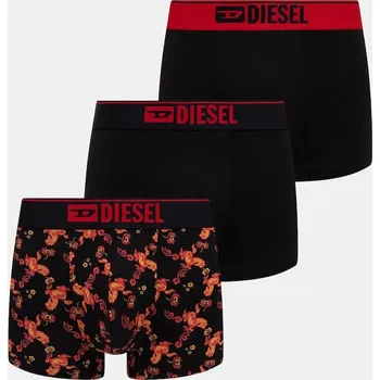 Boxerky Boxerky Diesel UMBX 3-pack 00ST3V.0LKDY červená 33X, vel. XXL