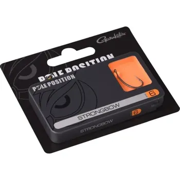 Rybářský háček GAMAKATSU Háčky Pole Position Strongbow Hooks PTFE VELIKOST: 8