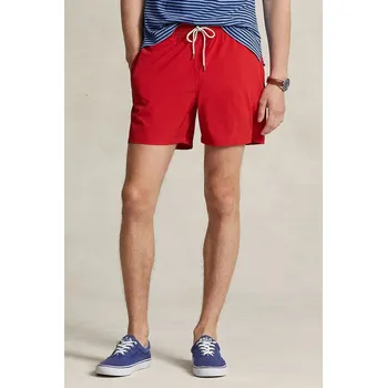 Pánské plavky Plavkové šortky Polo Ralph Lauren 710907255 červená 33X, vel. M