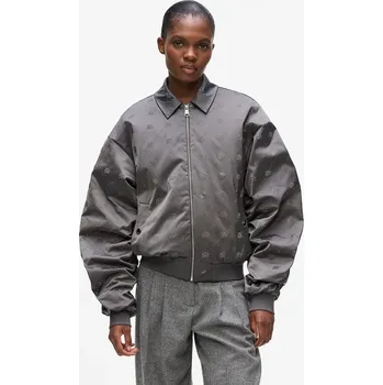 Pánský bomber Bomber bunda Karl Lagerfeld A4W14046 šedá 90X, vel. S