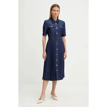 Dámské oblečení Šaty Fracomina FR26SD4003D470F9 námořnická modř 59X, vel. M