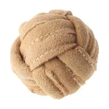 Hračka pro psa animALL Hračka Kožený míč L 10 cm