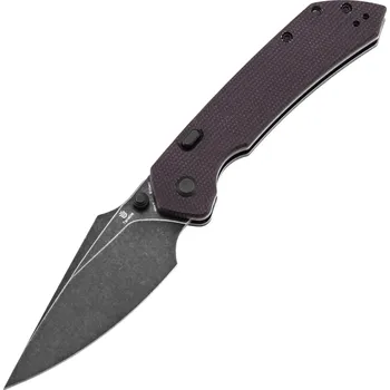 kapesní nůž Tenable Knives Fenrir Blackwash Nitro V, Fialová Micarta