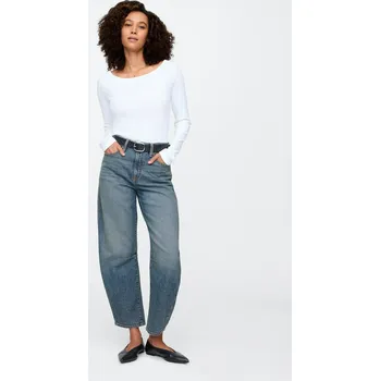 Dámské džíny GAP Dámské Džíny Barrel GAP Modrá 28REG (2957319)