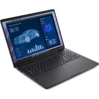 Notebook Dell Pro Max 16 MC16255 Notebook, Ryzen AI 7 PRO 350, 32GB LPDDR5x, 512GB SSD, NVIDIA RTX PRO 500 6GB GDDR7, 16" FHD+, Wi-Fi 7, Copilot+ PC, W11P, černý, 3Y PS on-site YKP5G