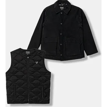 Dětská móda Dětská bunda Guess L6RL05.W4210.PPY2 černá 99X, vel. 122-125