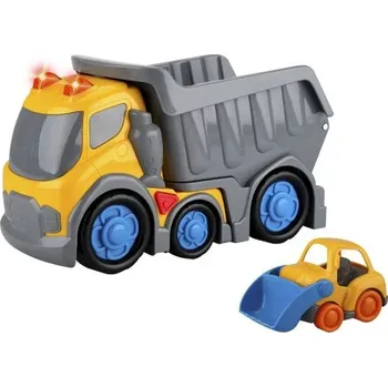 Hračka Wiky Kiddy Auto sklápěcí s efekty 31 cm buldozer 13,5 cm