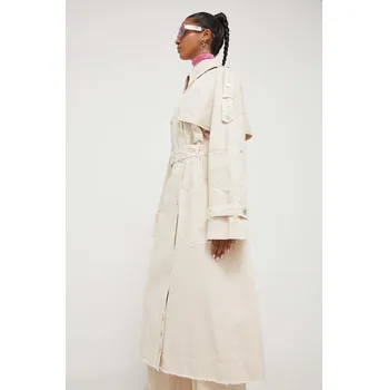 Dámský kabát Trench kabát Moschino Jeans 0625.8250 béžová 80X, vel. 36