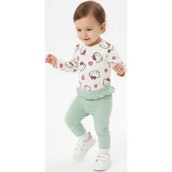 Oblečení a móda Sinsay - Bavlněné body Hello Kitty - krémová - 538GK-01X - 538GK-01X-74