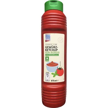 Kečup Topkauf EDEKA Jemně kořeněný kečup 875ml
