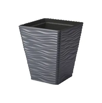 Obal na květináč Obal na květník SAHARA plastový matný 39x39x44cm (cs)