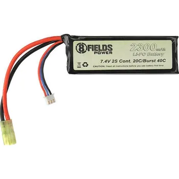 Airsoft VB Power Akumulátor Li-Po 2300mAh 7,4V 20/40C [8FIELDS]