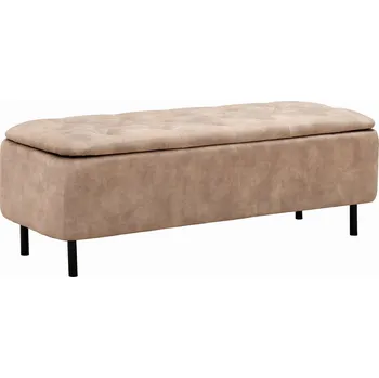 Křeslo Pokojová lavice s ÚP EN VOQUE 120 CM béžová samet