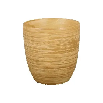Obal na květináč Obal na květník KODET TEAK keramický matný d13x14cm