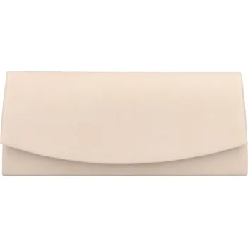 Kabelka Minimalistické koženkové psaníčko do ruky Tulipan, béžová