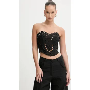 Dámská halenka Top Charo Ruiz Ibiza Kai 263100 černá 99X, vel. L