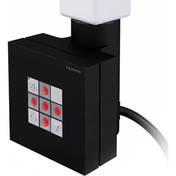 Thermal Trend D-EX 750 x 934 elektrický topný žebřík, 500W D-EX 750/934-500W antracit/černá Barva: Černá, Termostat topné tyče: KTX2