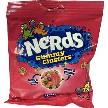 Bonbon Wonka Nerds Gummy Clusters Fruits 113g