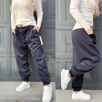 Dámské kalhoty Máslové kalhoty HERDY Barva: Tmavě modrá