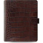 Diář Filofax Classic Croc - A5 / kaštanová Filofax