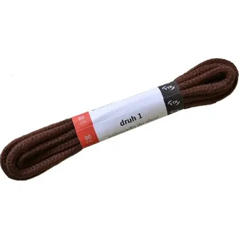 Tkaničky do bot Kulaté bavlněné tkaničky do bot 1 hnědá Délka: 70 cm