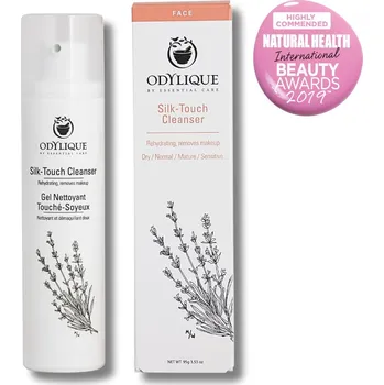 Přípravek na čištění pleti a oči Odylique | Bio Čistící a odličovací gel - Silk Touch Obsah: 95 g skvělý 2v1 produkt vhodný i pro nejciltivější pleť