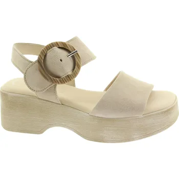 Dámské sandále GABOR Dámské kožené béžové sandály 64.520.12-255 Velikost 37