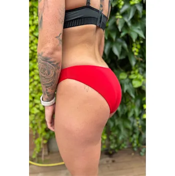 Kalhotky GoldBee Plavky Kalhotky Red Barva: Red, Velikost: L