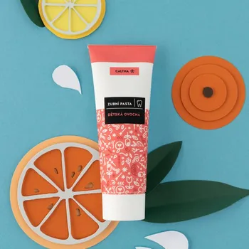 Dentální hygiena Caltha - Dětská zubní pasta, 75 ml