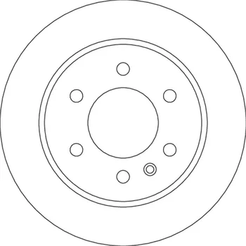 Brzdový kotouč Brzdový kotouč LUCAS DF6596S