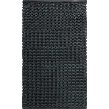 Koupelnová předložka Aquanova, Koupelnový kobereček Maks 70 x 120 cm tmavě šedý - Formadore