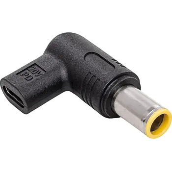 Datové redukce Adaptér pro notebooky AK-ND-C12 USB-C / 7.9 x 5.5 mm