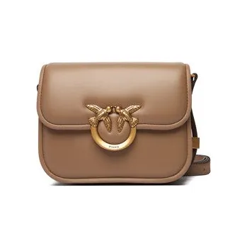 Kabelka PINKO Love Box Bag Fl Mini PE 25 PLTT 104297 A26L Hnědá OS