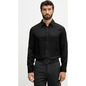 Pánská košile Košile Armani Exchange XM001817.AF13235 černá 99X, vel. L