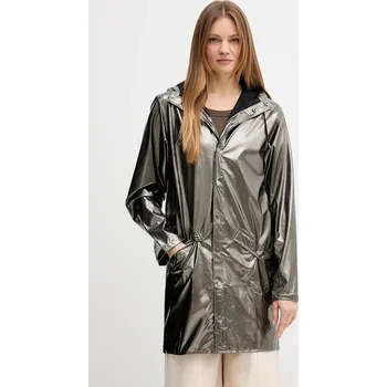 Oblečení a móda Bunda Rains 12020 Long Jacket W3 12020.150 hnědá 88X, vel. M