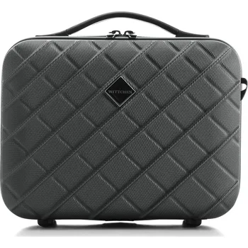 Cestovní taška Ocelová - černá kosmetická taška z ABS-u | WITTCHEN | 56-3A-554-11