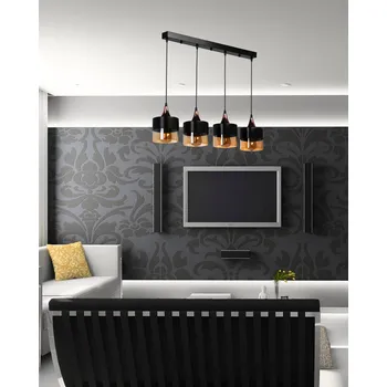 Osvětlení ASIR Lustr SAHRA 4 černá