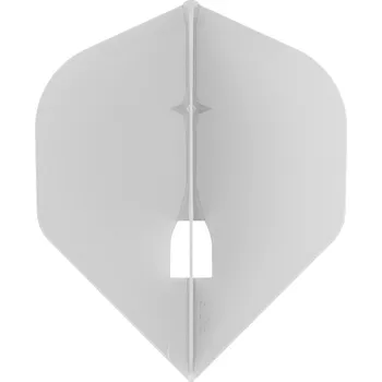 Příslušenství pro šipky L-style letky Champagne L1 Standard, průsvitné bílé