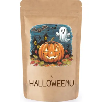 Dárkový potravinový koš Naklíčeno Dárkový sáček k Halloweenu Složení sáčku: Duše v peří čaj