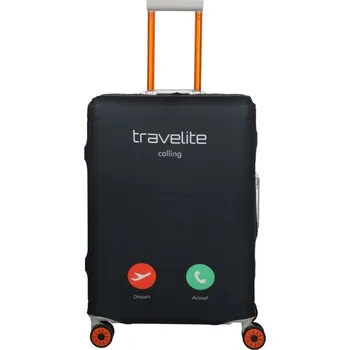 Příslušenství k zavazadlu Travelite Obal na kufr S - Spinner 50-60 cm Černý