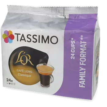 Káva L'OR | Café Long Classique - Počet kapslí pro Tassimo: 24