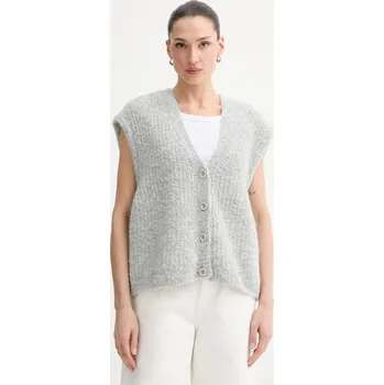 Dámská vesta Vesta s přídavkem vlny American Vintage ZOL19E šedá 09X, vel. XS/S