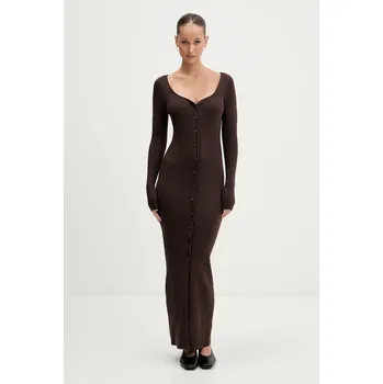 Dámské šaty Šaty Abercrombie & Fitch KI159.6293.450 hnědá 89A, vel. XS