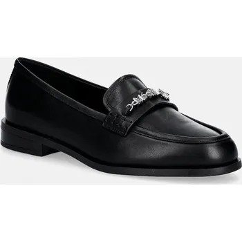 Dámské mokasíny Kožené mokasíny MICHAEL Michael Kors Dina Loafer 40R6DIFP1L.001 černá 99X, EUR 37
